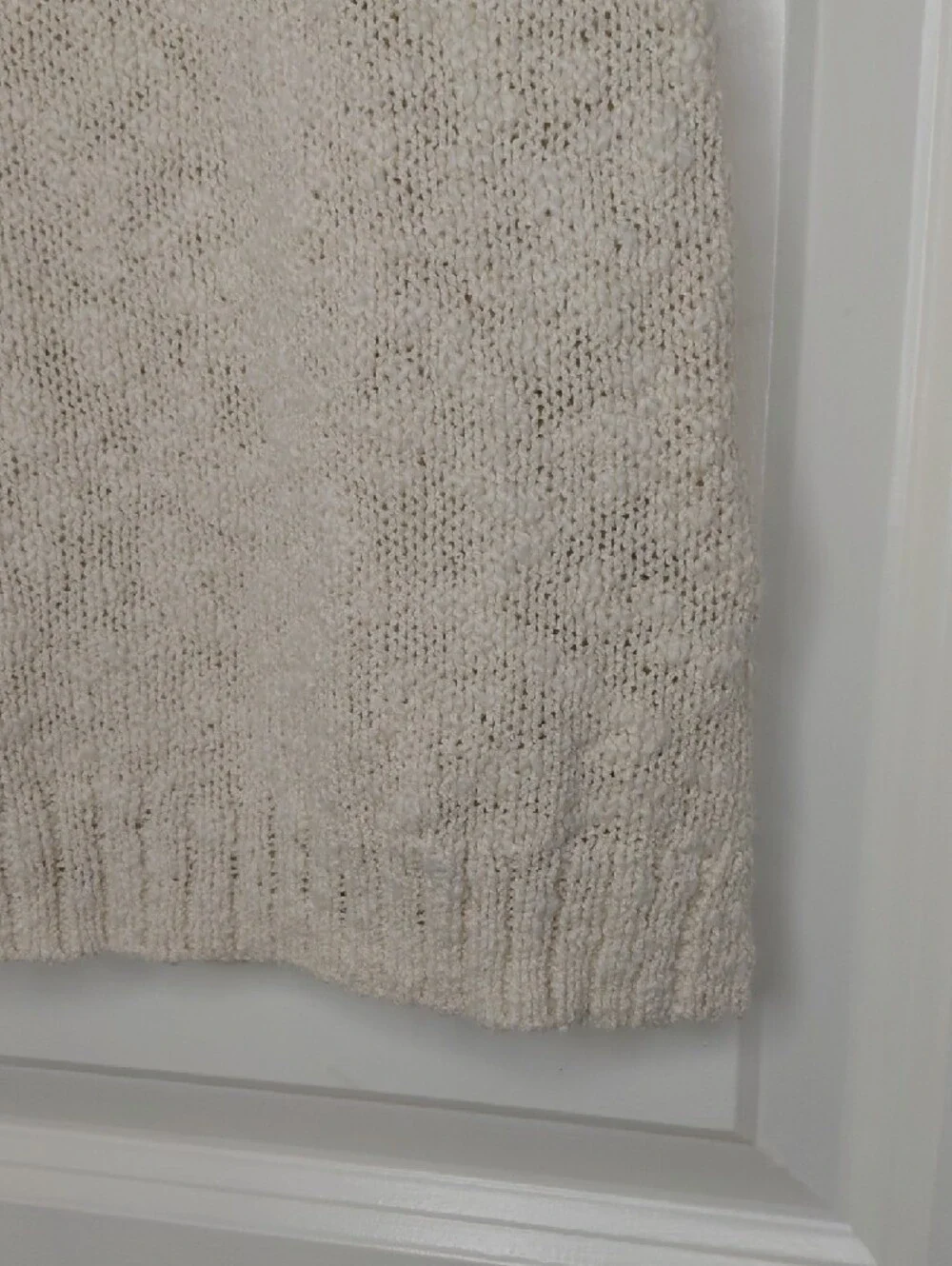 J. Crew Cream Knit V-Neck Sleeveless Top Sz S - Picture 5 of 8